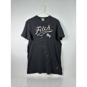 Abercrombie Fitch Paint Splatter Muscle Men’s Vintage T Shirt Size XXL